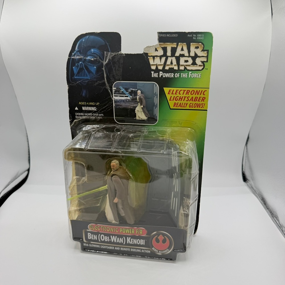 Kenner Star Wars Power of the Force Electronic Obi-Wan Kenobi 1996 Unopened
